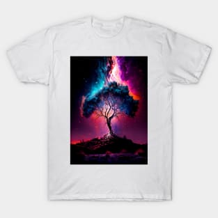 Chaotic Enchantment: Cosmic Marvels T-Shirt